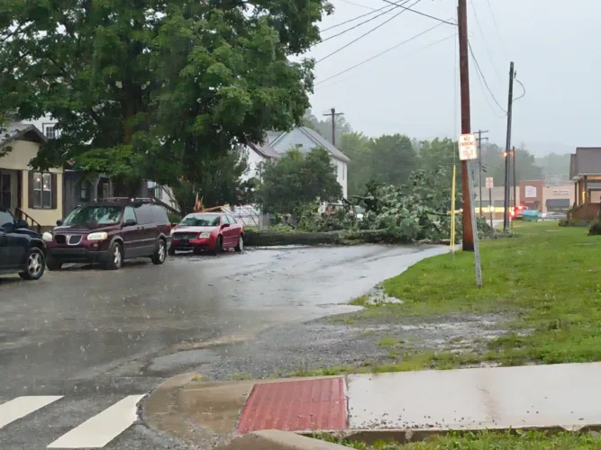 Storm Causes Damage, Flooding